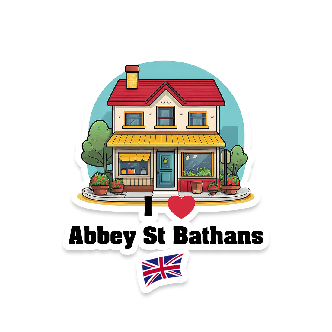 Abbey St Bathans Fridge Magnet
