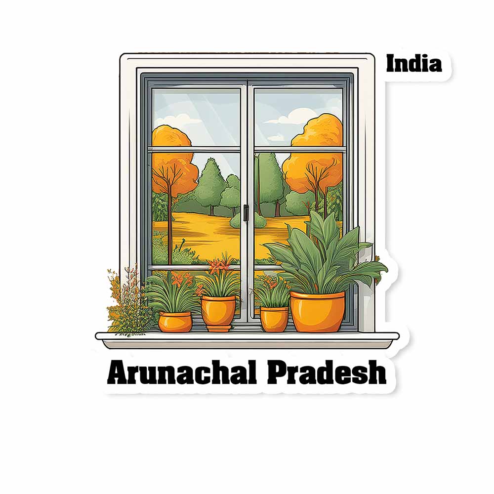 Arunachal Pradesh Fridge Magnet