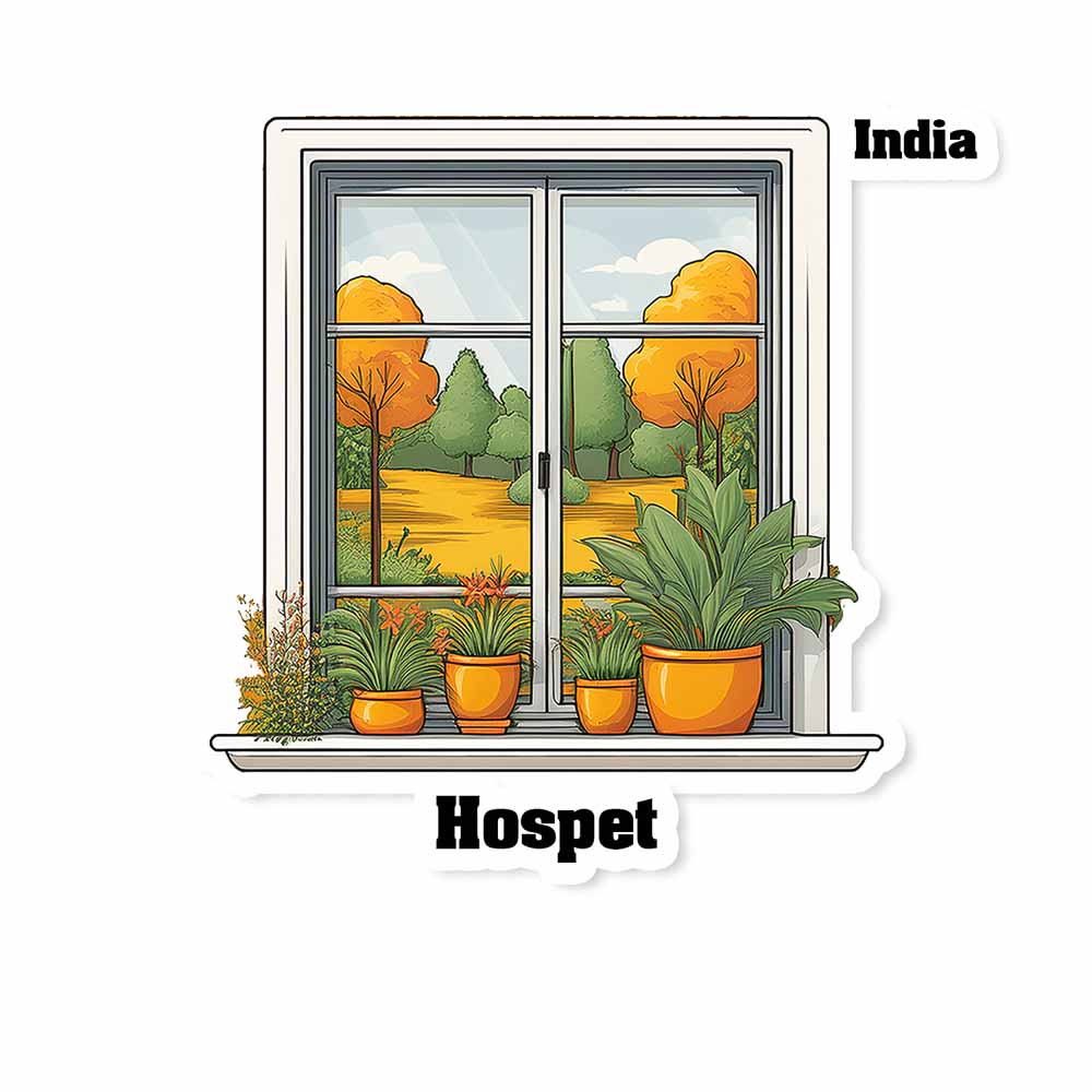 Hospet Fridge Magnet
