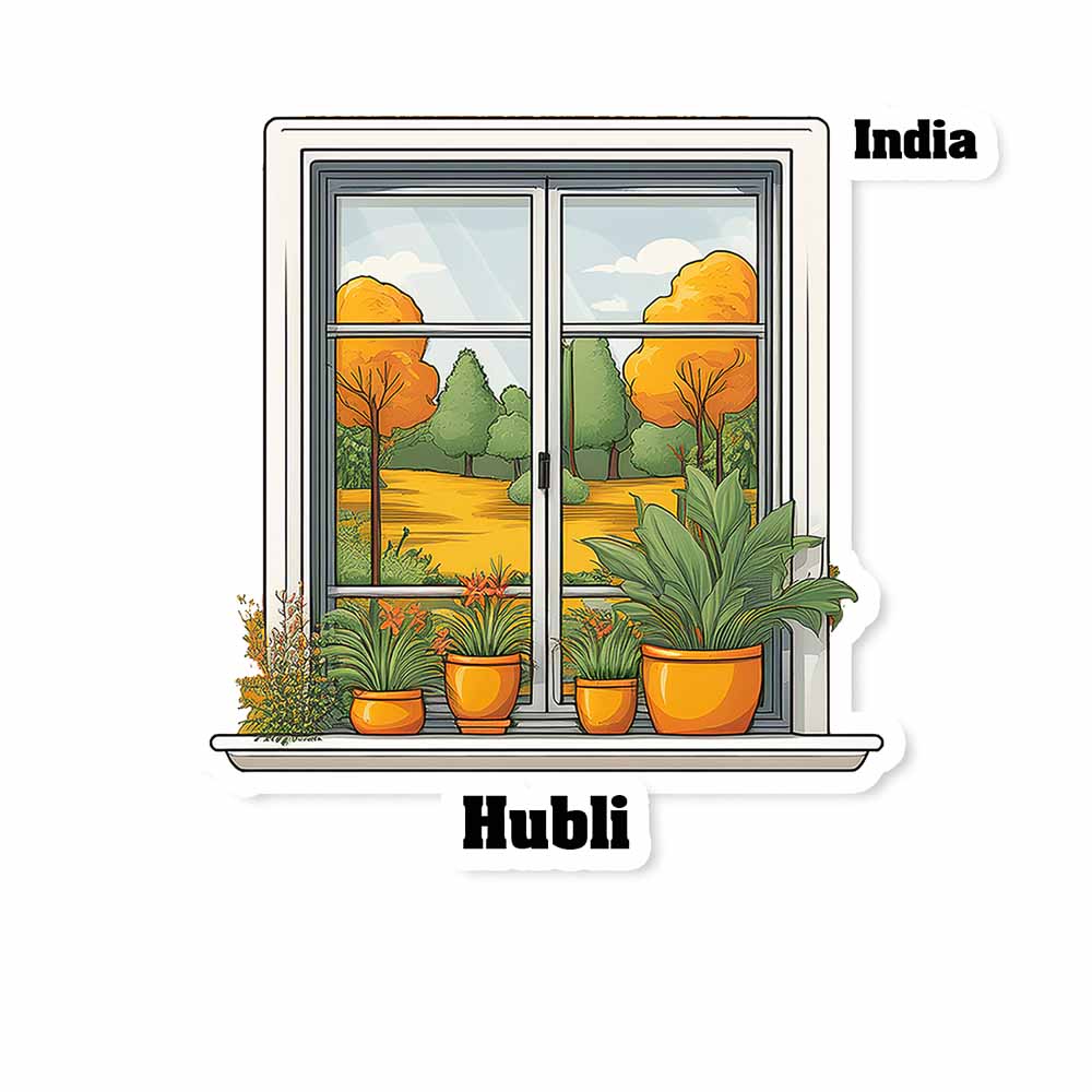 Hubli Fridge Magnet