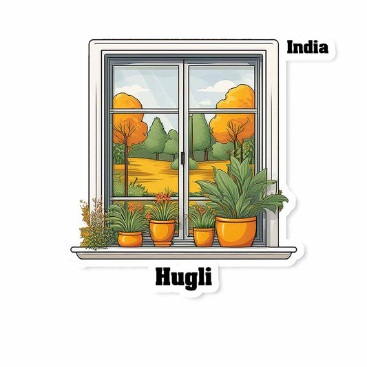 Hugli Fridge Magnet