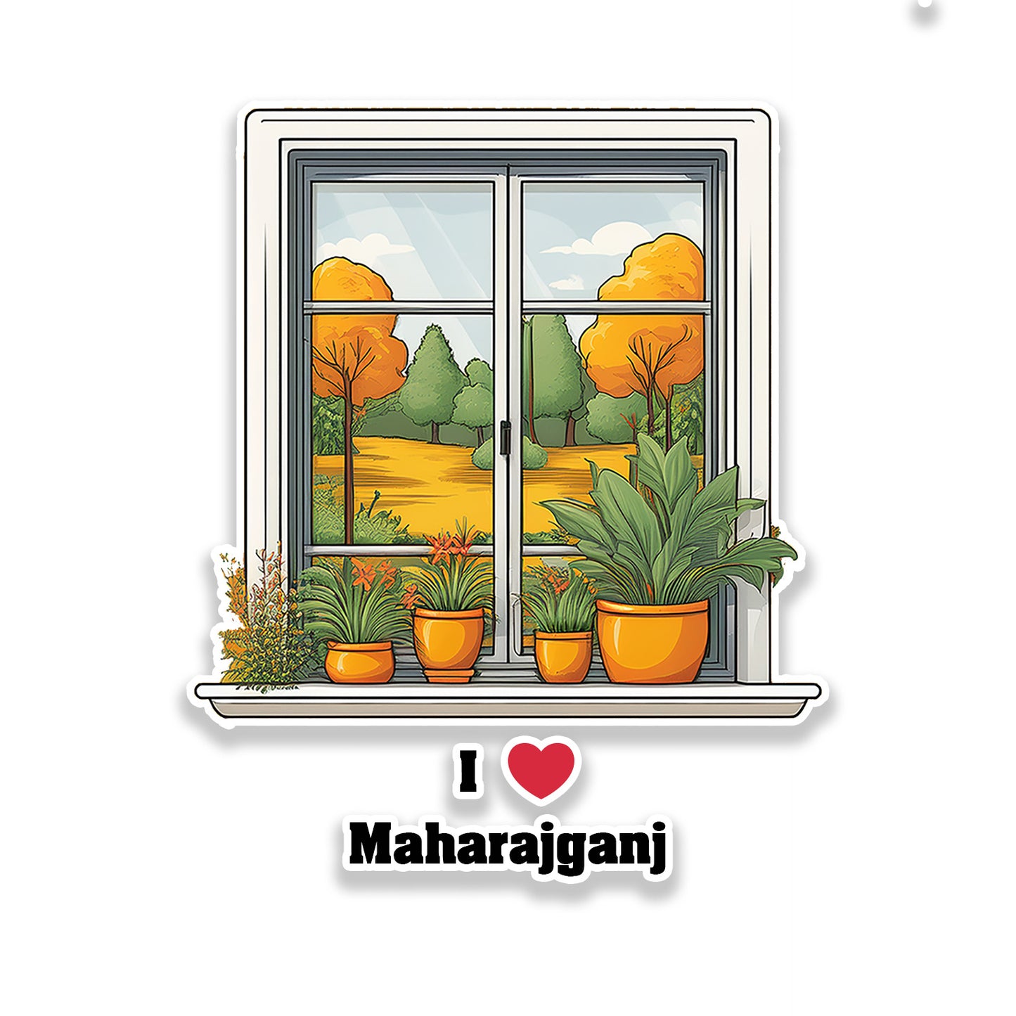 Maharajganj Fridge Magnet