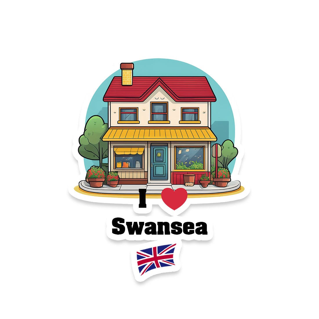 Swansea Fridge Magnet