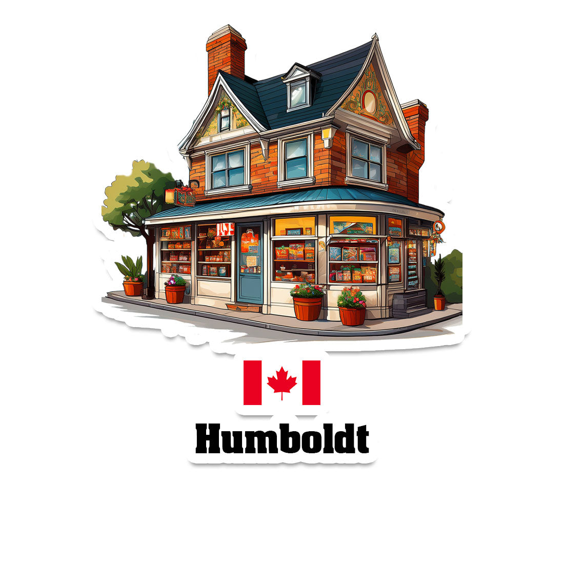 Humboldt Fridge Magnet