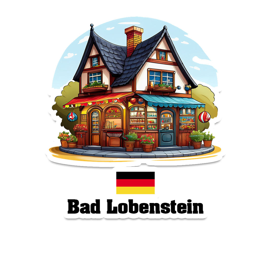 Bad Lobenstein Fridge Magnet