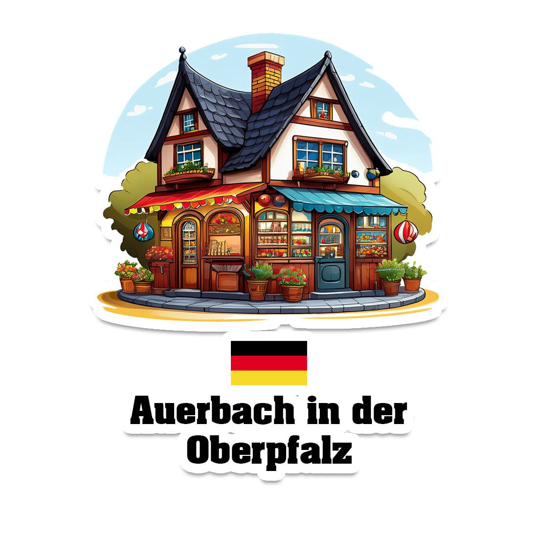 Auerbach in der Oberpfalz Fridge Magnet