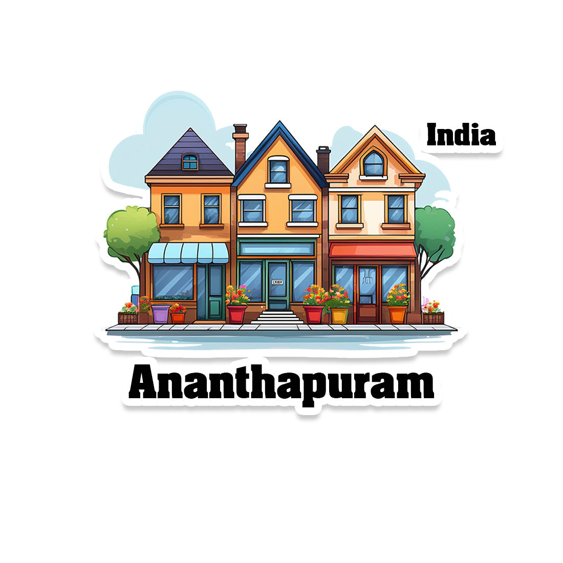 Ananthapuram Fridge Magnet