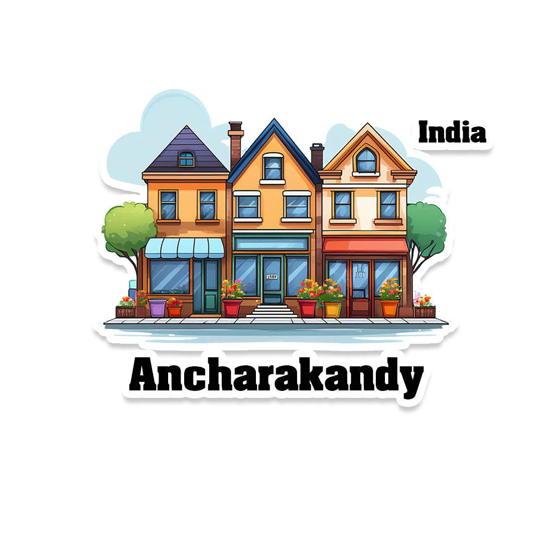 Ancharakandy Fridge Magnet