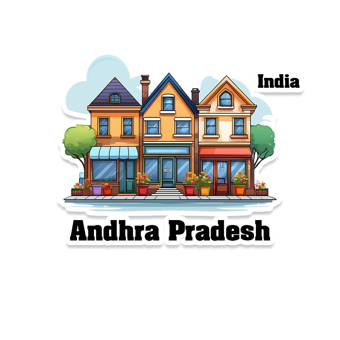 Andhra Fridge Magnet