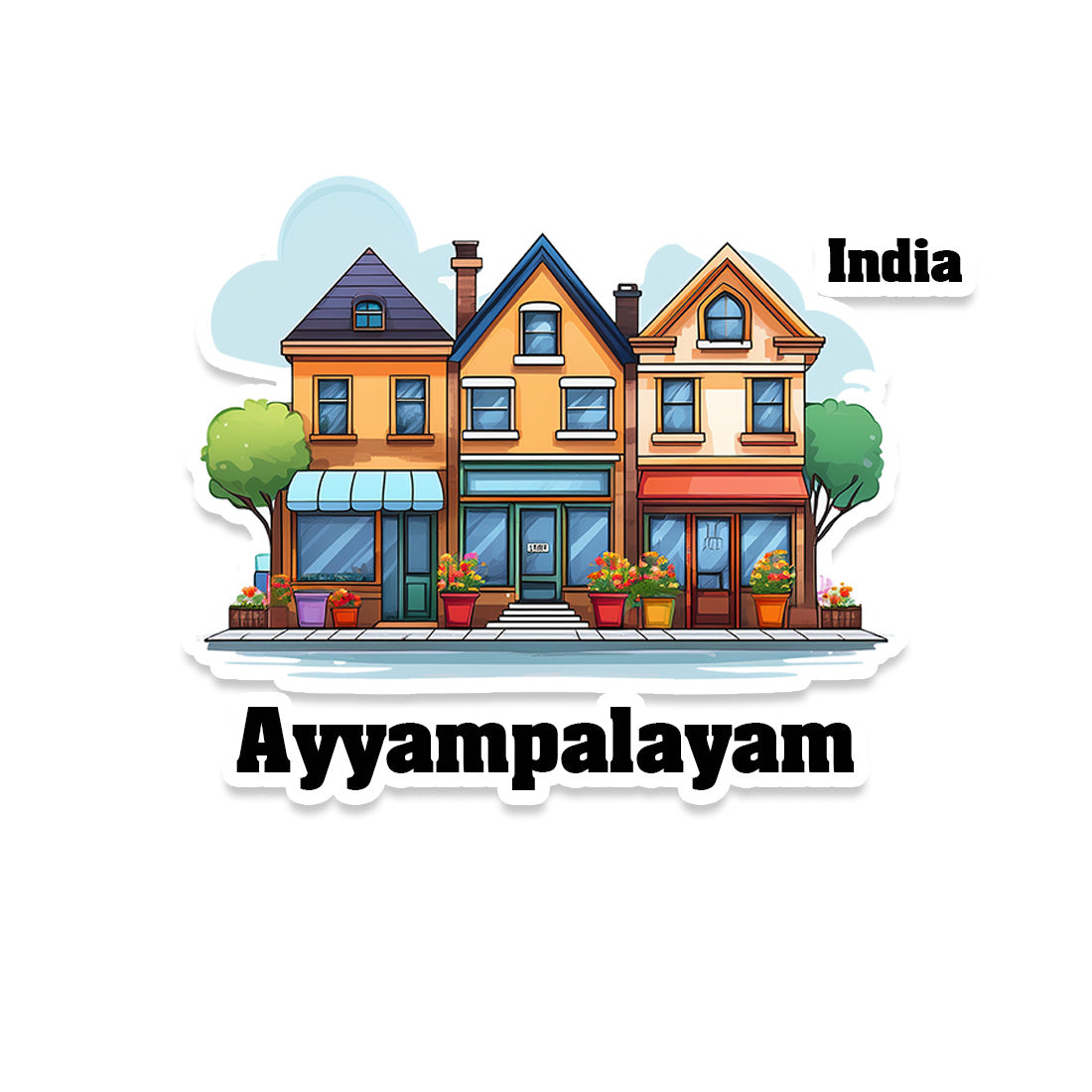 Ayyampalayam Fridge Magnet