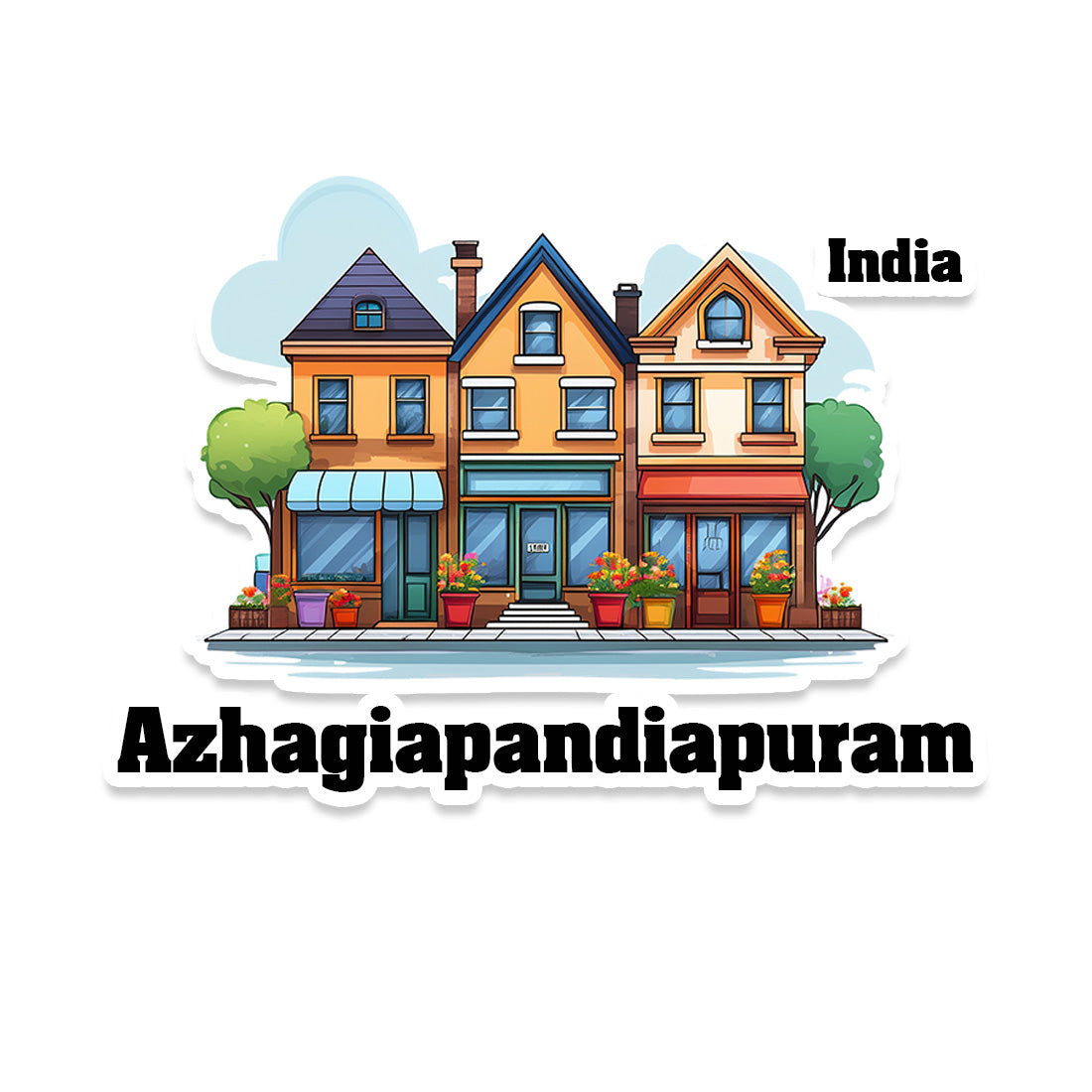 Azhagiapandiapuram Fridge Magnet