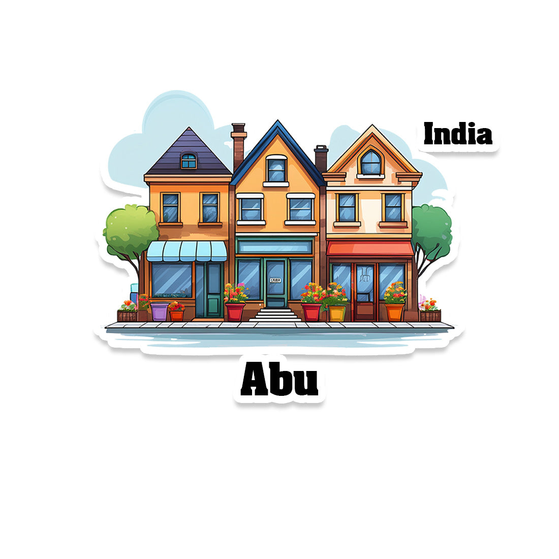 Abu Fridge Magnet