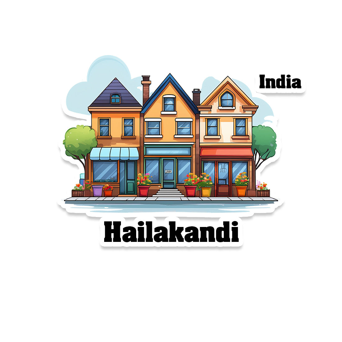 Hailakandi Fridge Magnet