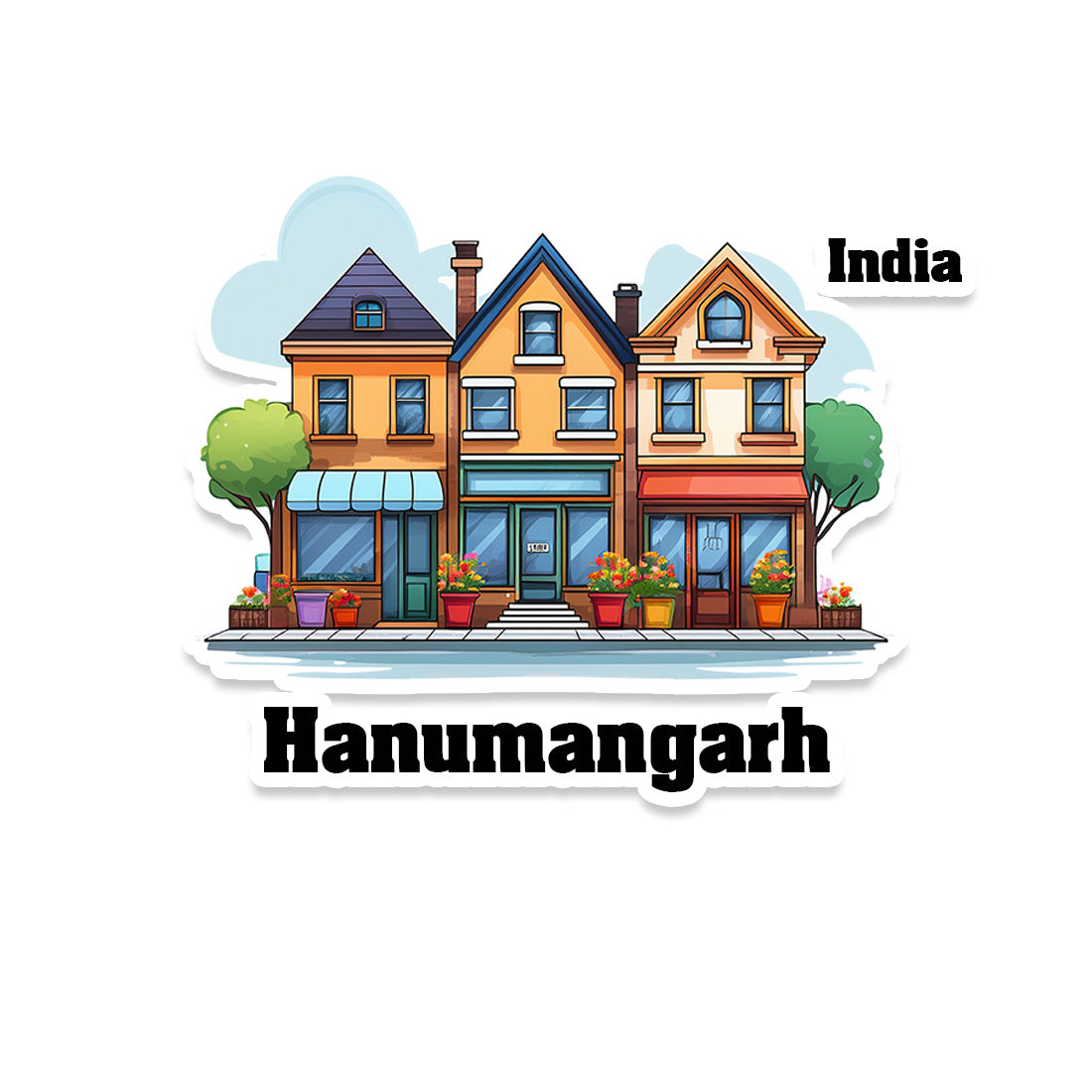 Hanumangarh Fridge Magnet