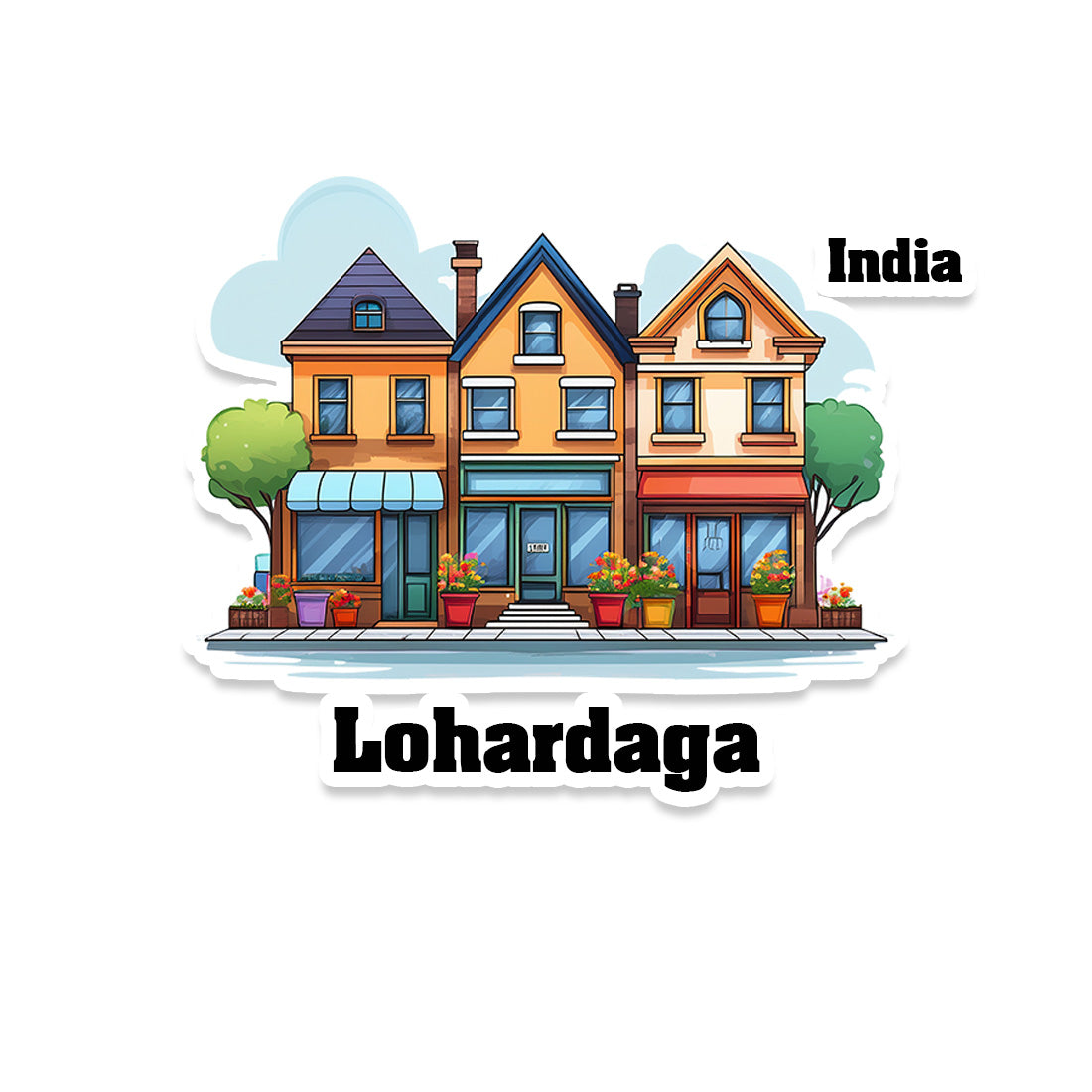 Lohardaga Fridge Magnet