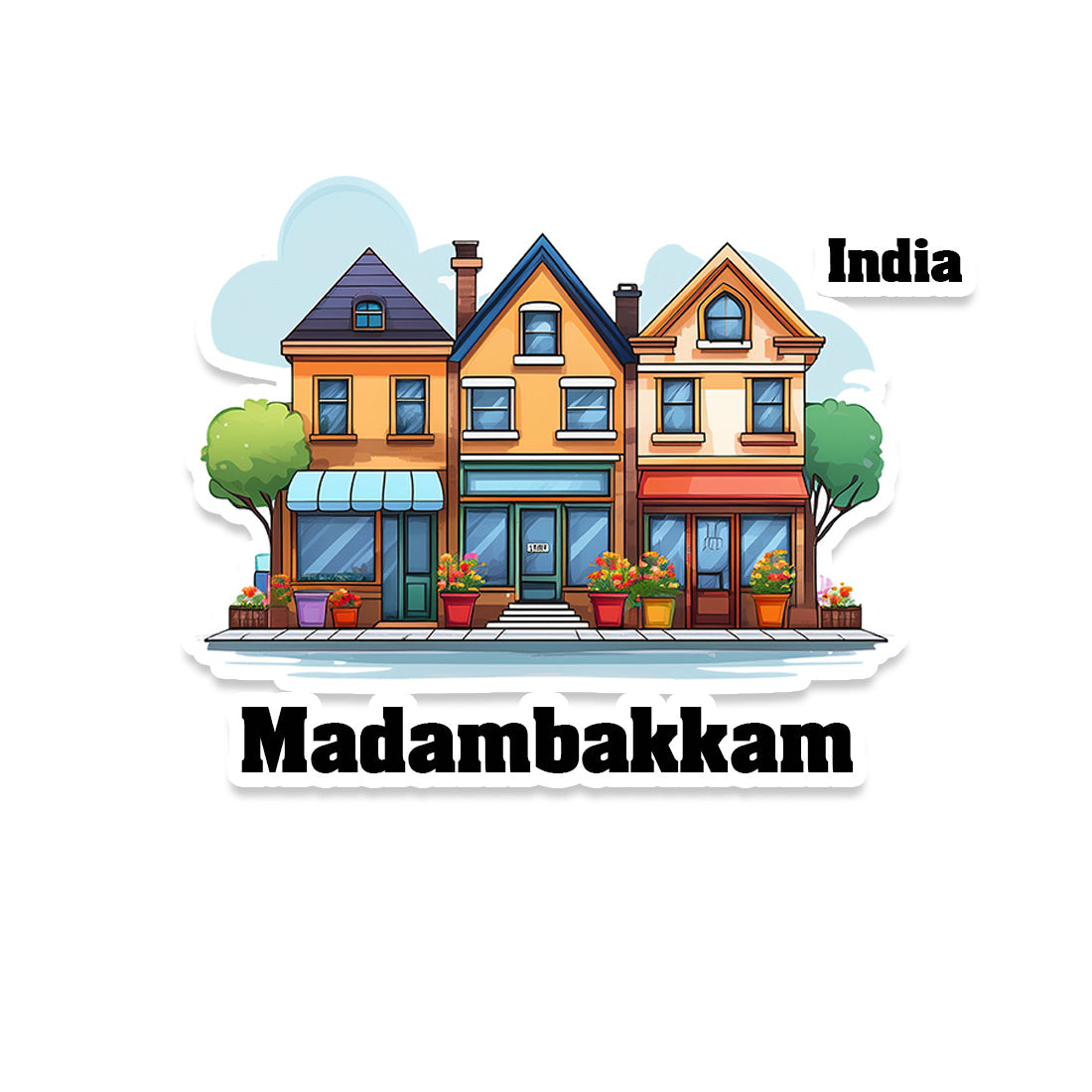 Madambakkam Fridge Magnet