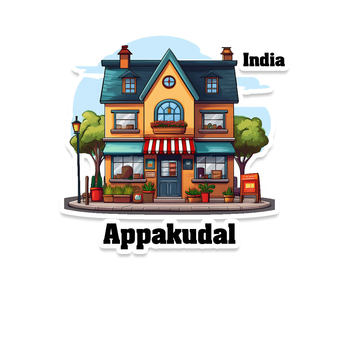 Appakudal Fridge Magnet