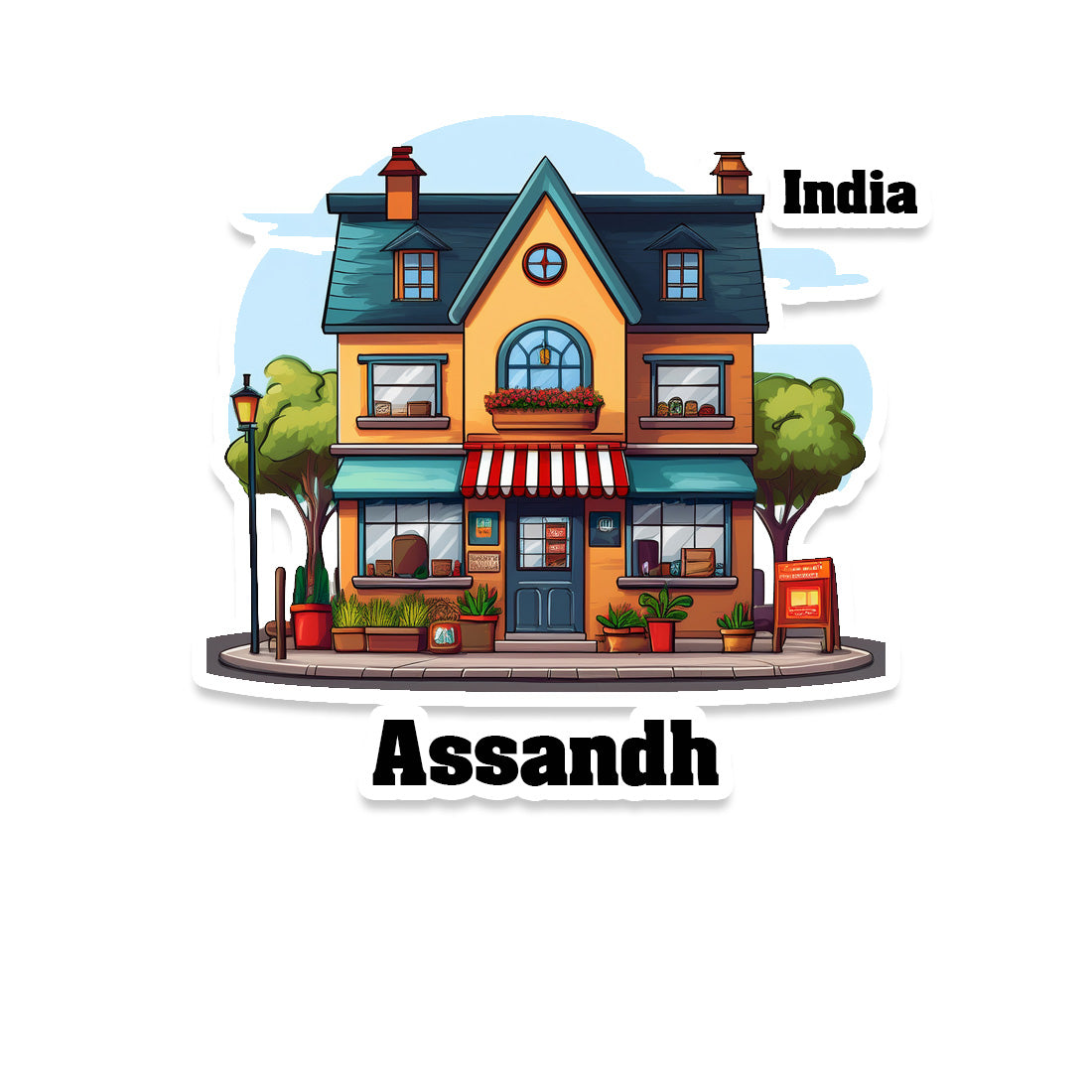 Assandh Fridge Magnet