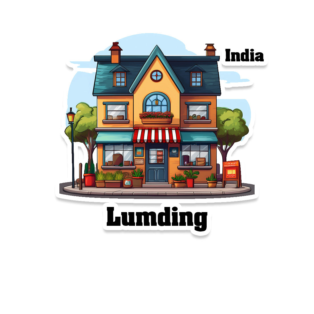 Lumding Fridge Magnet
