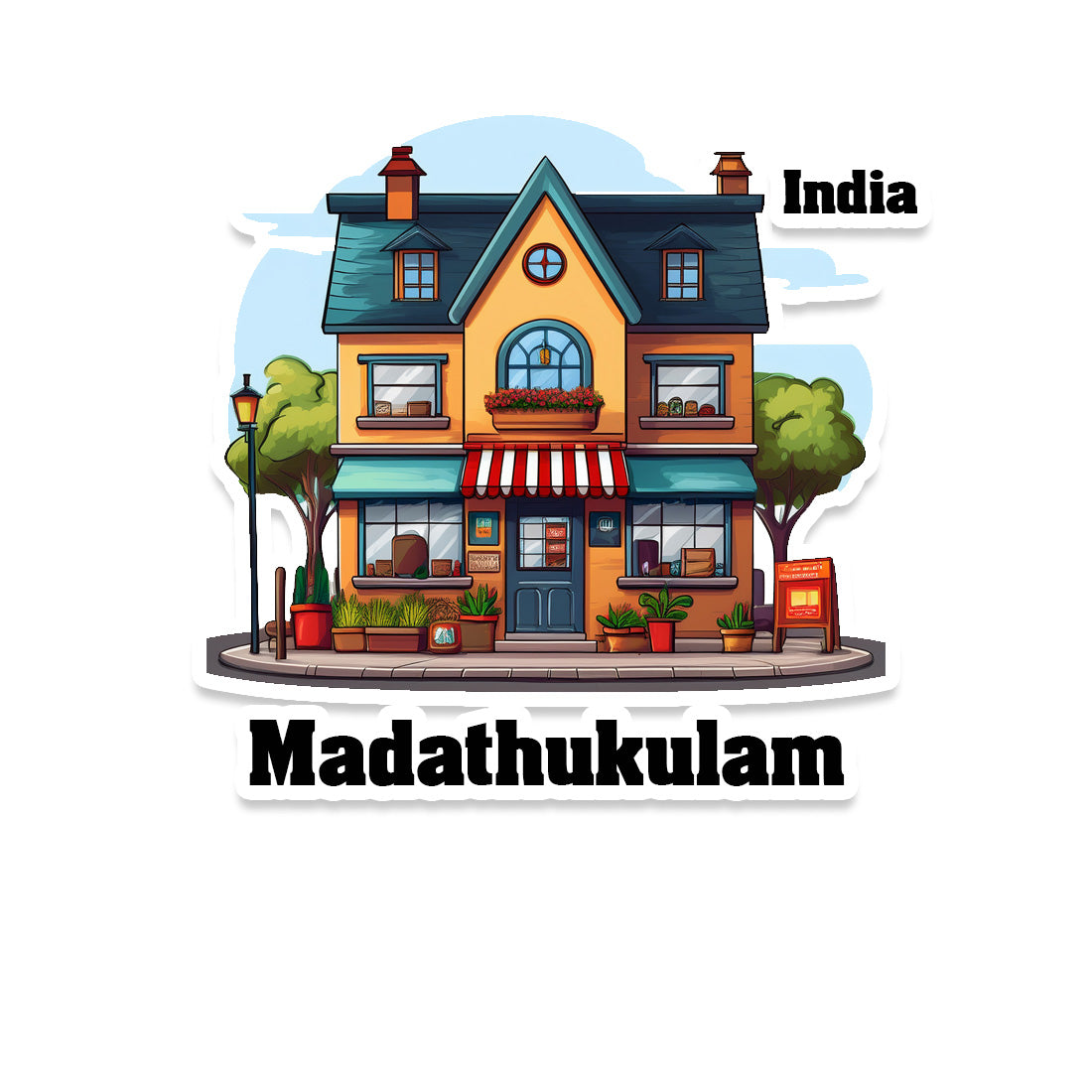Madathukulam Fridge Magnet
