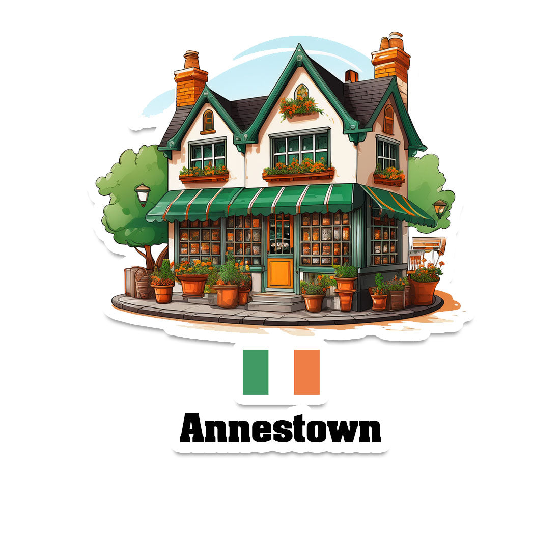 Annestown Fridge Magnet