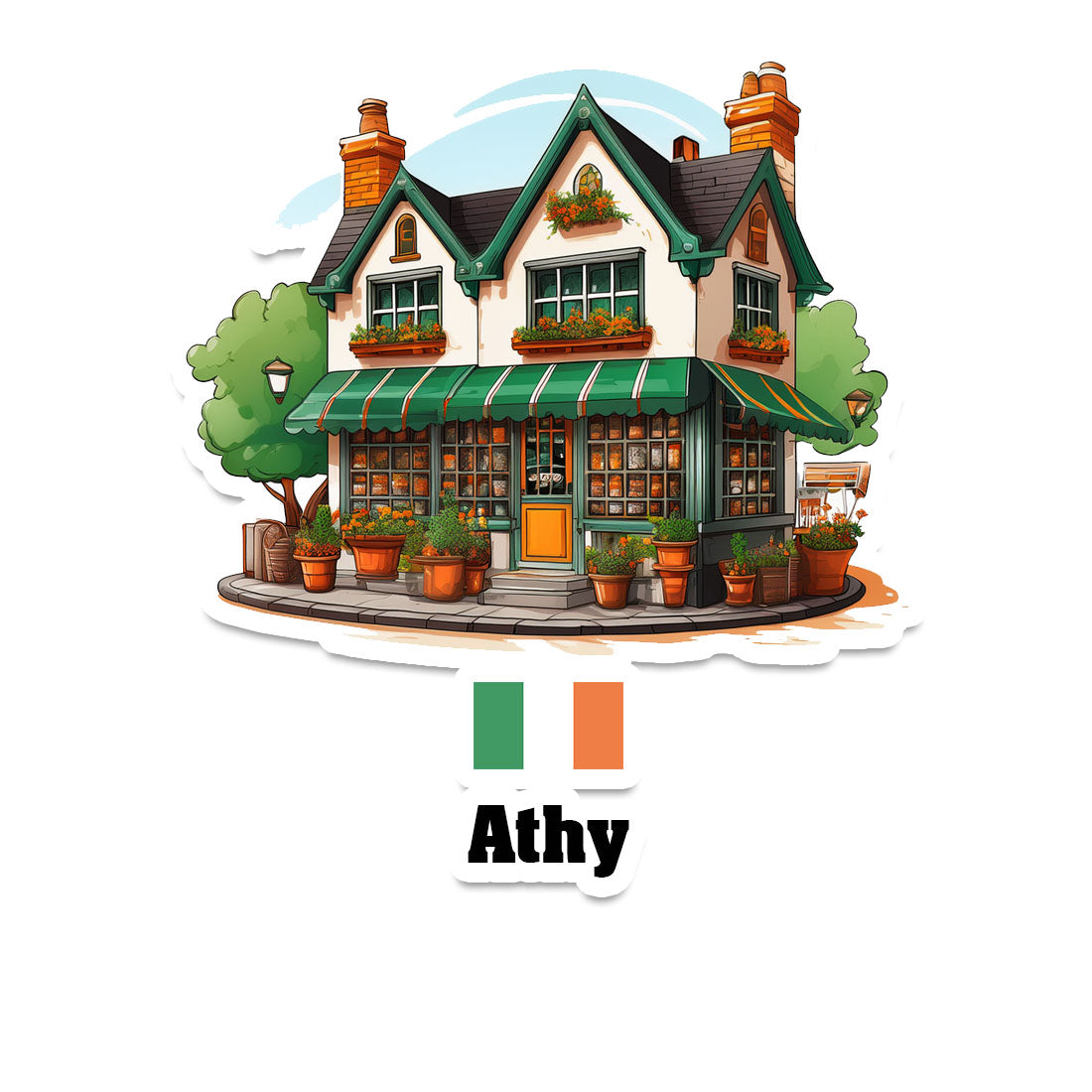 Athy Fridge Magnet