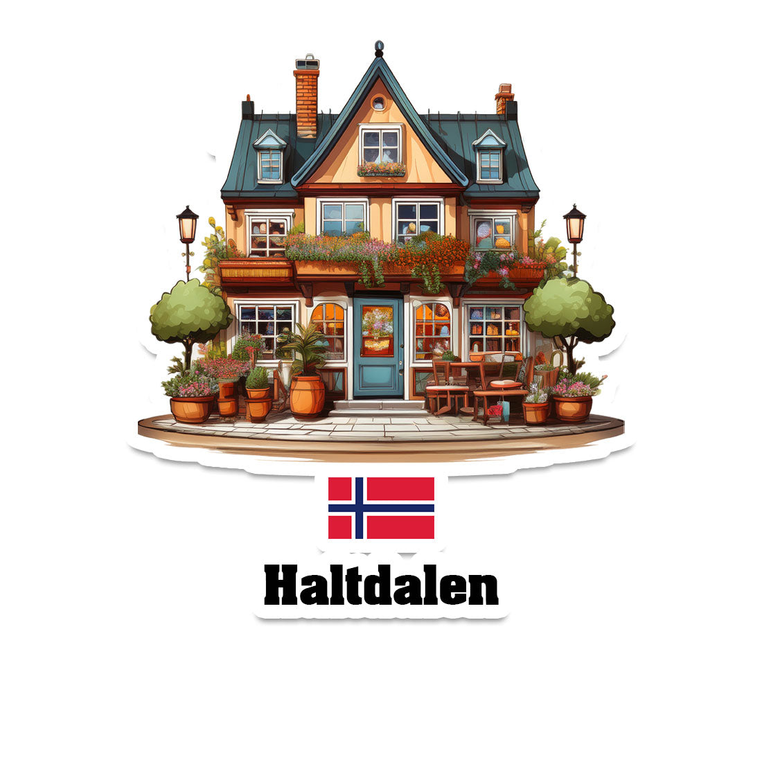 Haltdalen Fridge Magnet