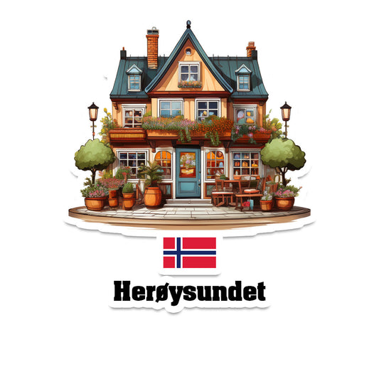 Herøysundet Fridge Magnet