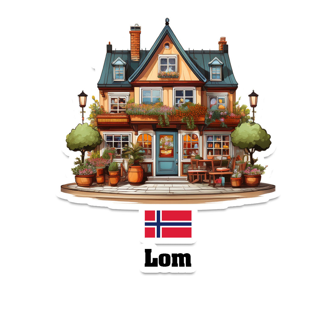 Lom Fridge Magnet