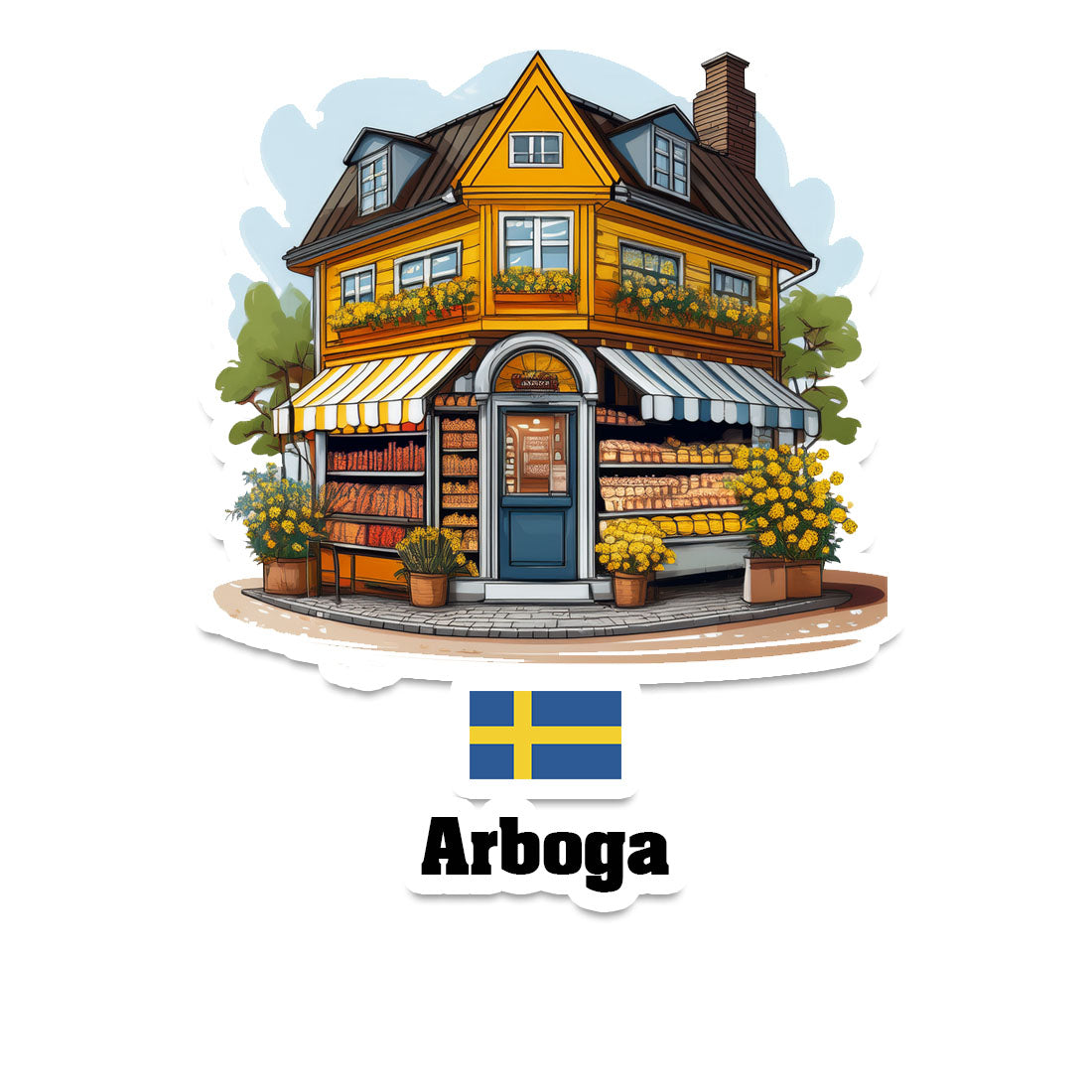 Arboga Fridge Magnet