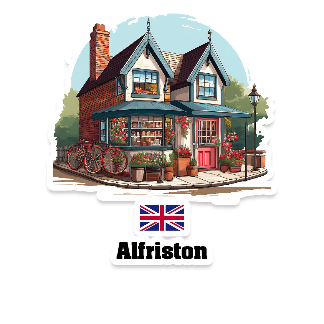 Alfriston Fridge Magnet