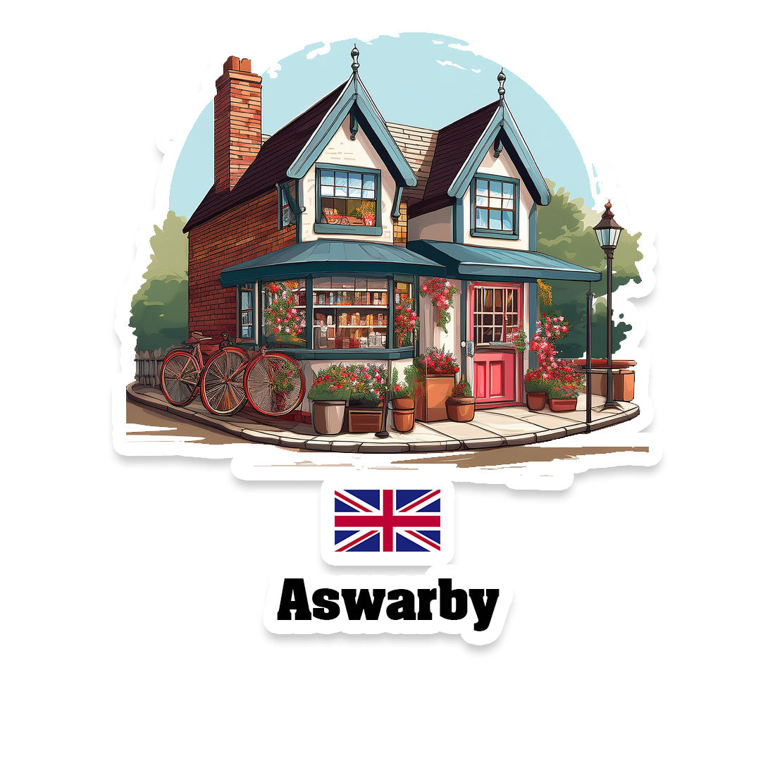 Aswarby Fridge Magnet