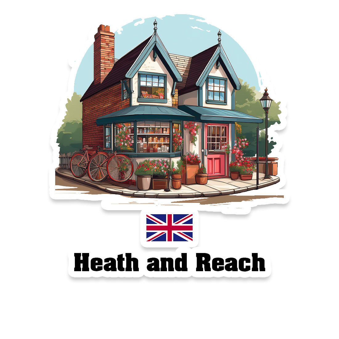 Heath and Reach Fridge Magnet