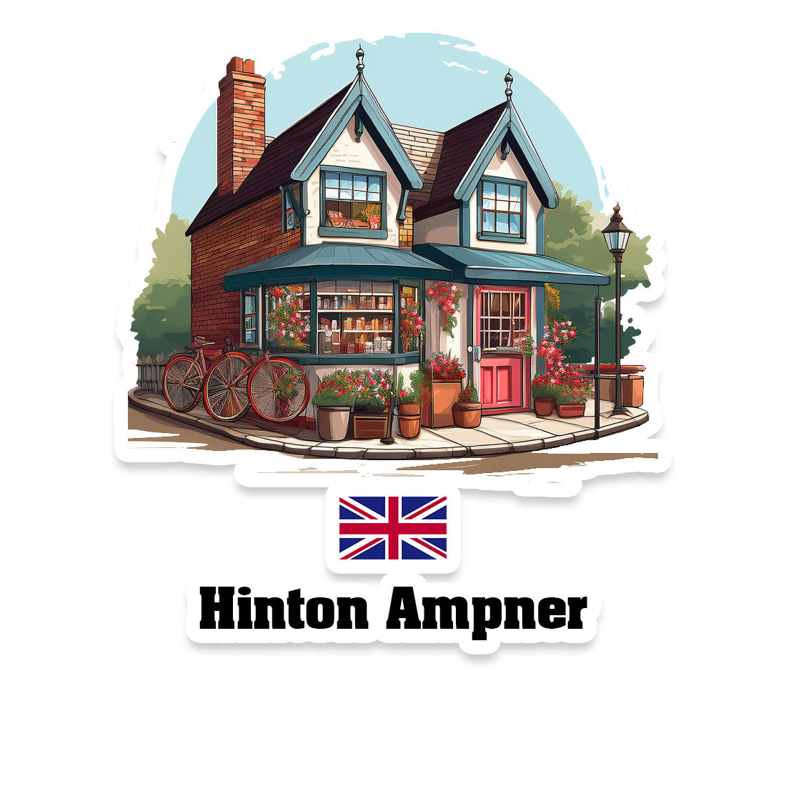 Hinton Ampner Fridge Magnet