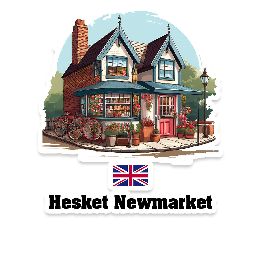 Hesket Newmarket Fridge Magnet
