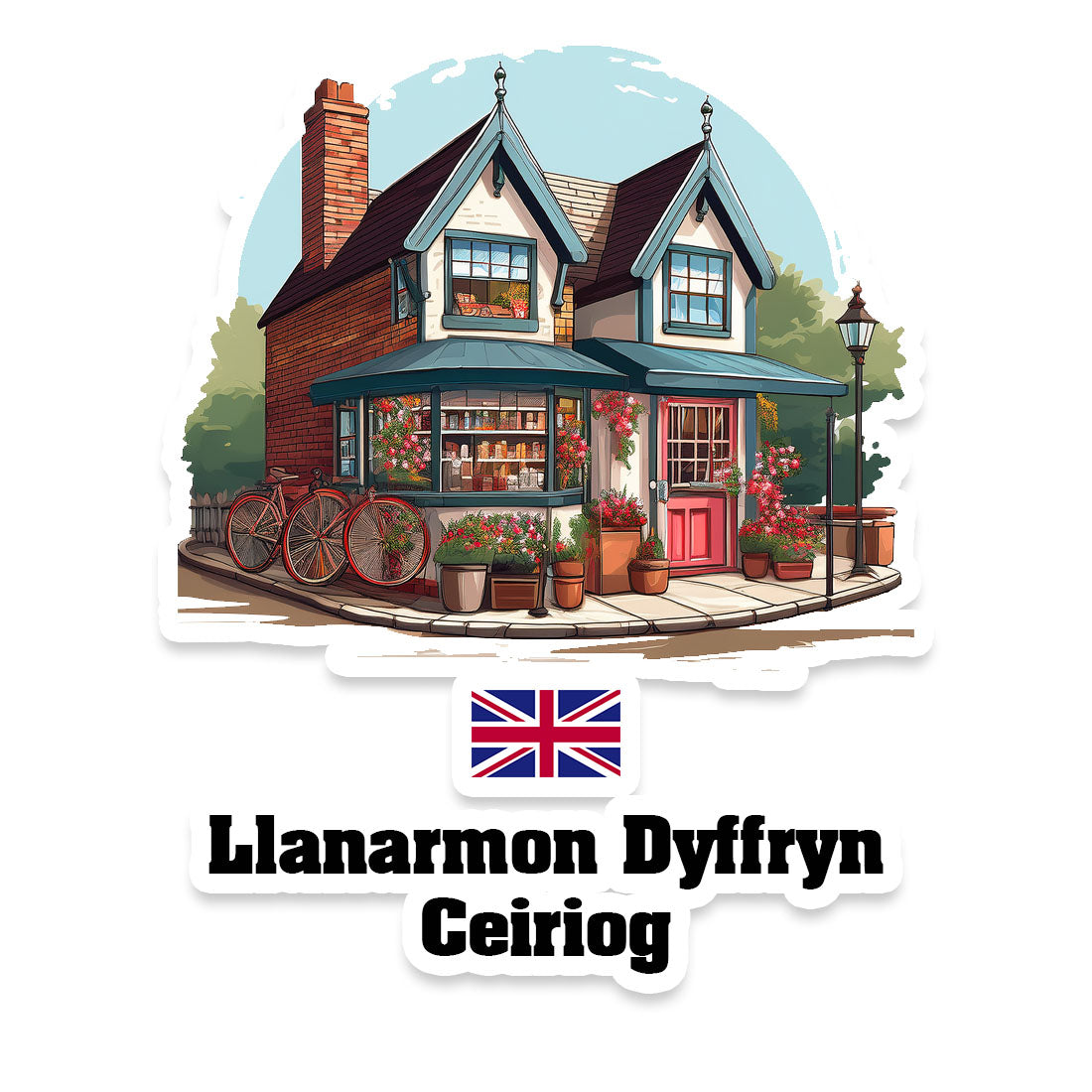 Llanarmon Dyffryn Ceiriog Fridge Magnet