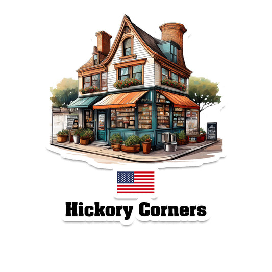 Hickory Corners Fridge Magnet