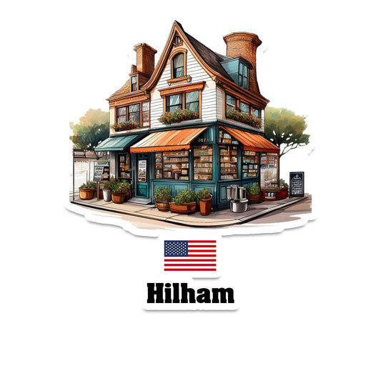 Hilham Fridge Magnet