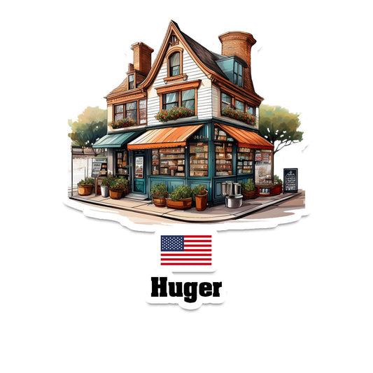 Huger Fridge Magnet