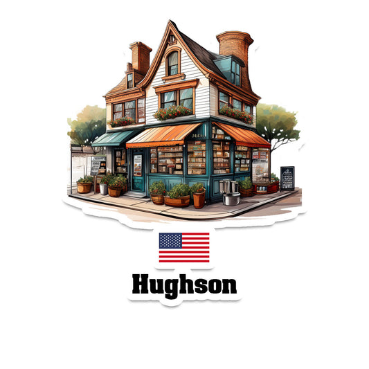 Hughson Fridge Magnet
