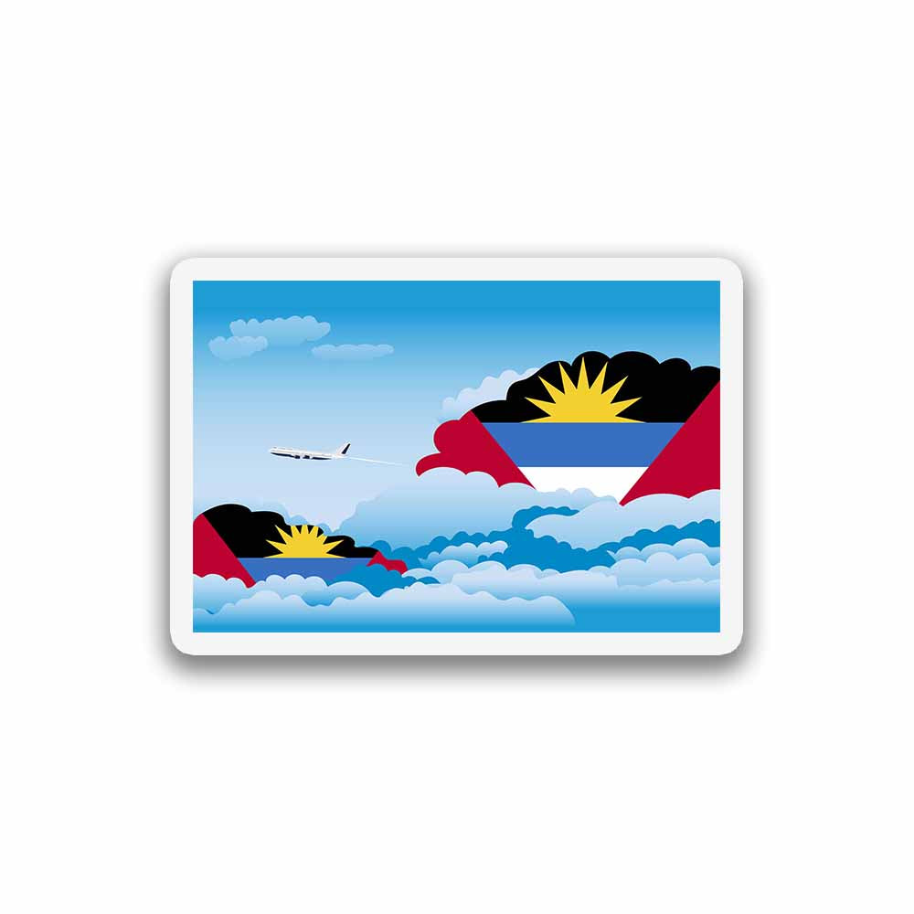 Antigua and Barbuda Day Clouds Fridge Magnet