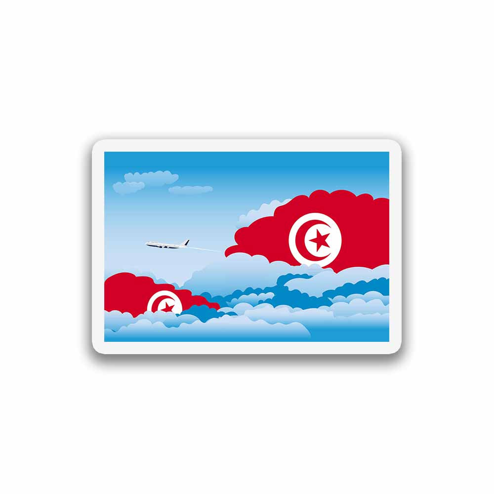 Tunisia Day Clouds Magnet