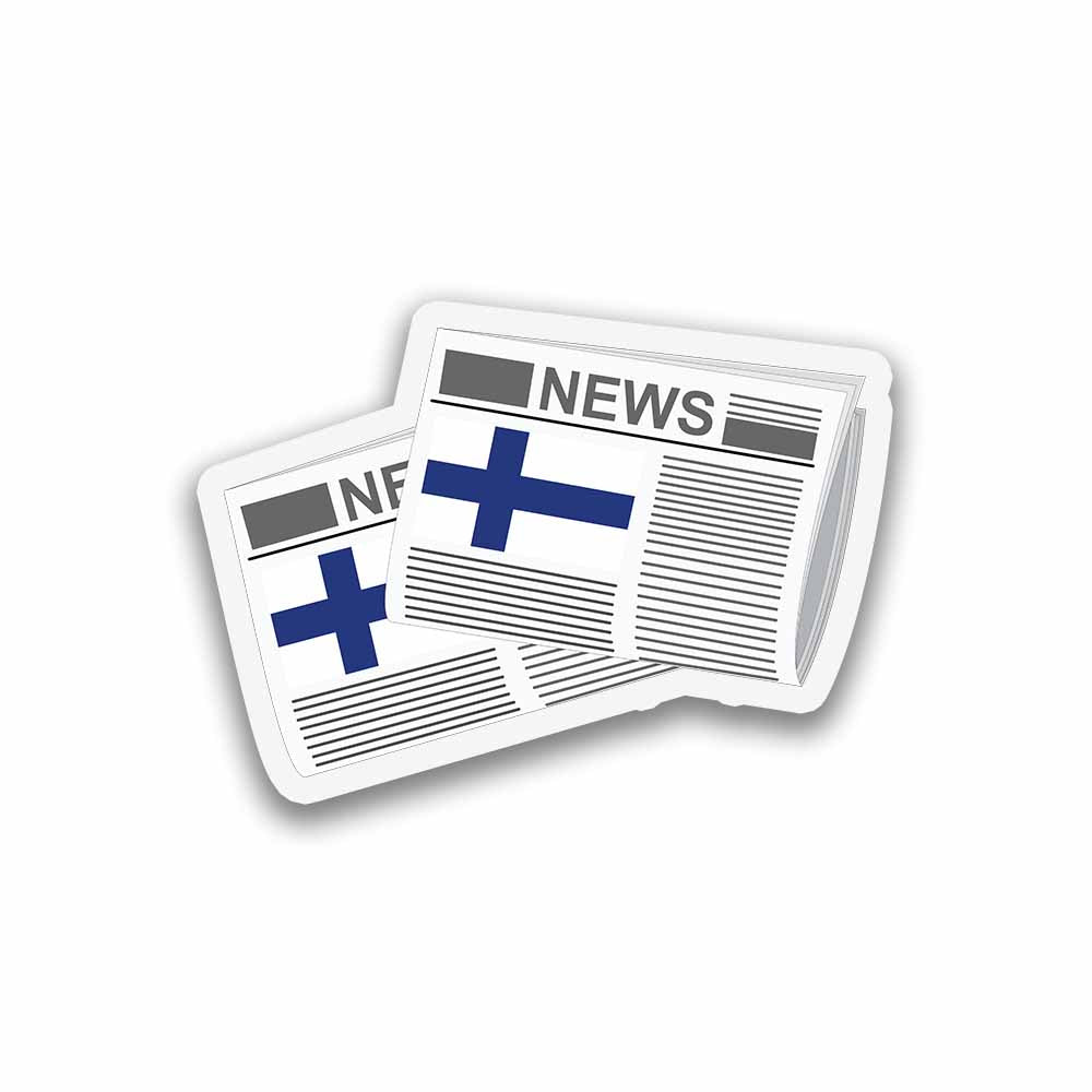 Finland Newspapers Magnet