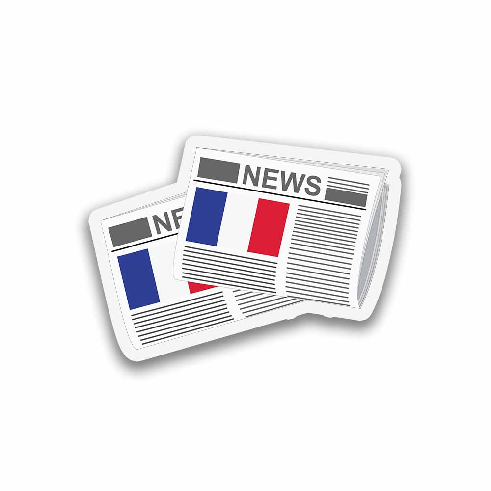 France Newspapers Magnet