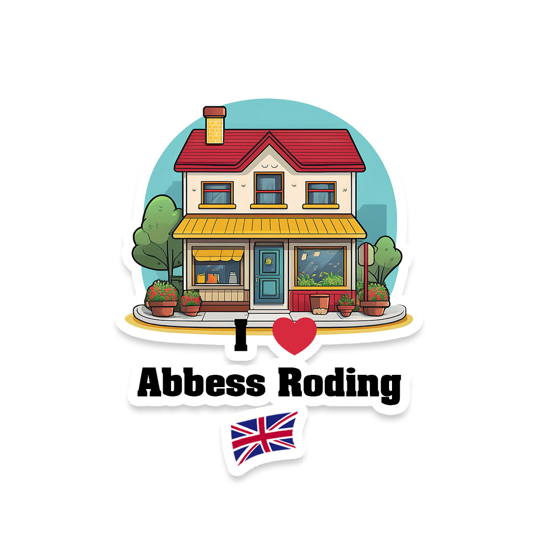 Abbess Roding Fridge Magnet