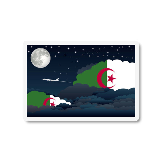 Algeria Night Clouds Magnet