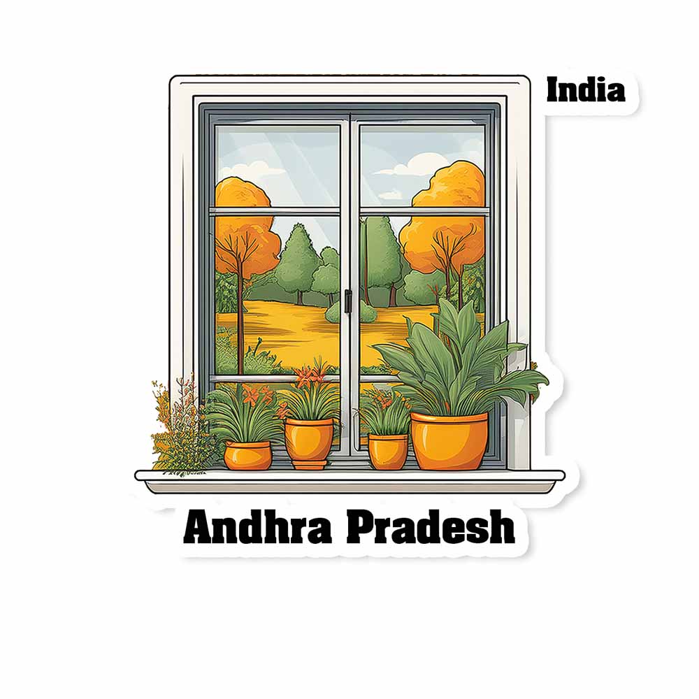 Andhra Pradesh Fridge Magnet
