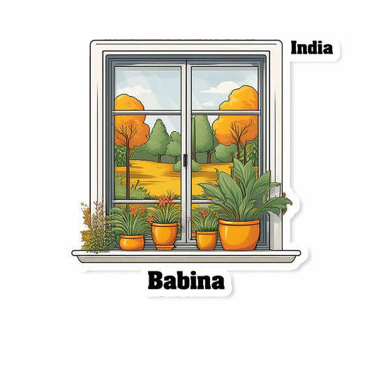 Babina Fridge Magnet