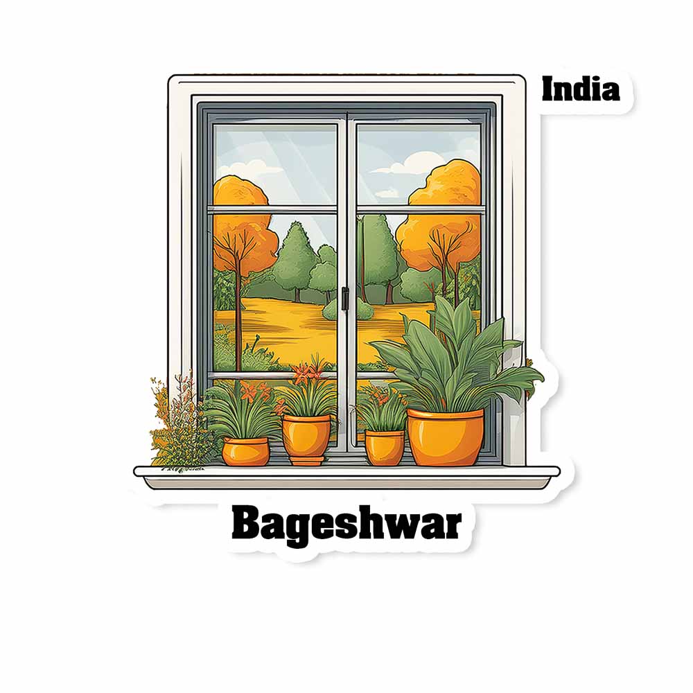 Bageshwar Fridge Magnet