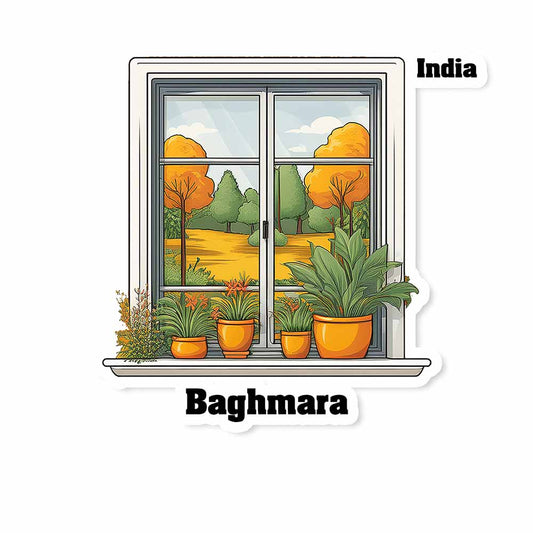Baghmara Fridge Magnet